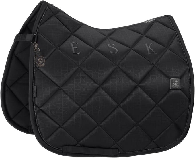Eskadron Zadeldek Eskadron Platinum Glossy Bit Dressuur Zwart