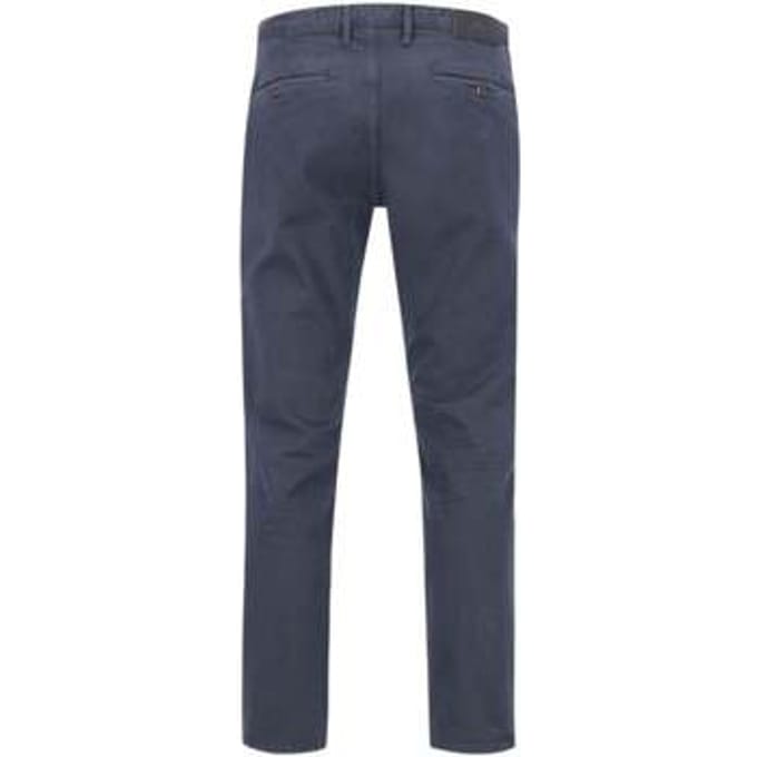 Alberto Rob Stretch Chino Donkerblauw - Maat W 36 - L 32 - Heren
