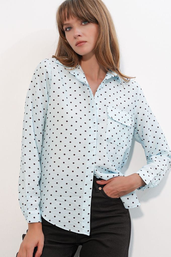 Oversized Gestreepte Woven Shirt