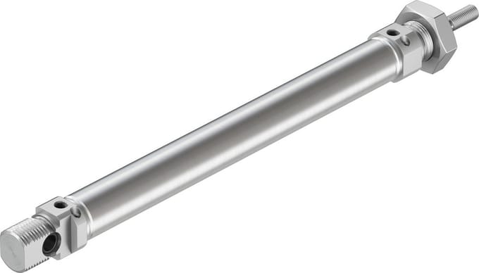 Festo Cilinder 16mm Boring 125mm Slag ISO 6432 Dubbelwerkend - 19233 - P2CTF