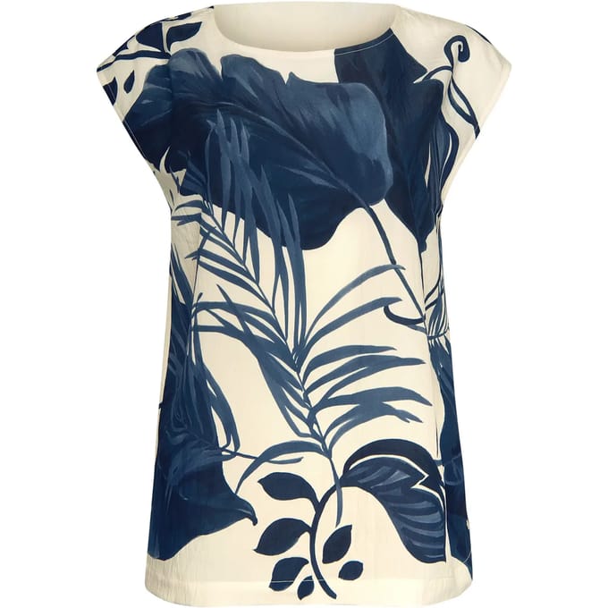 Zomerse mouwloze dames T-shirt Lisca Portofino
