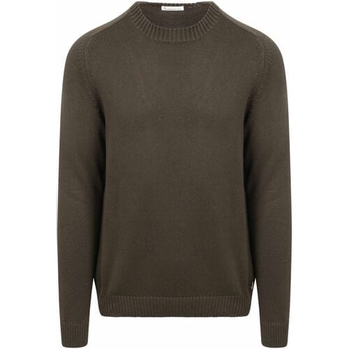 KnowledgeCotton Apparel Pullover Olive - Maat M - Heren - Pullovers