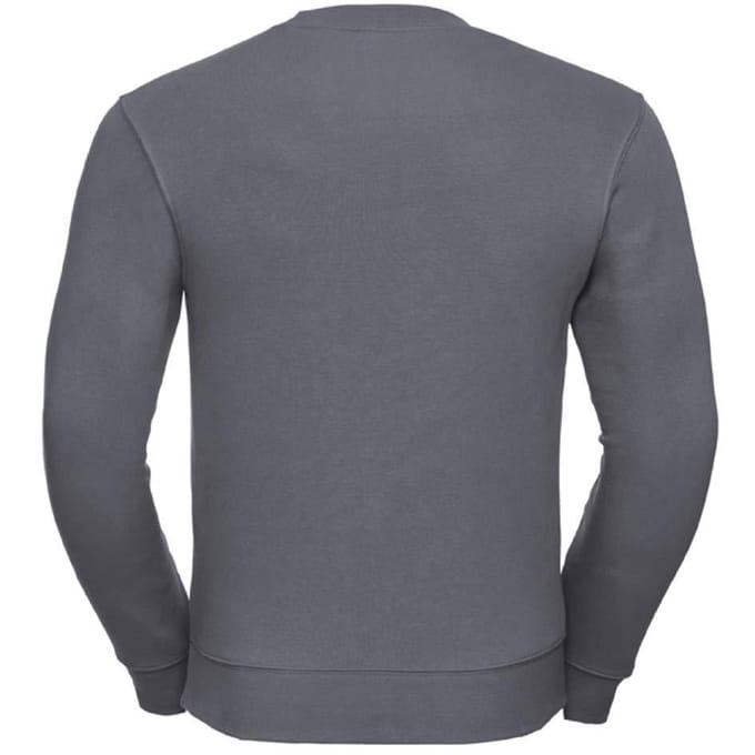 Russell Heren Authentieke Sweatshirt (Slimmer Cut) (Konvooi Grijs)