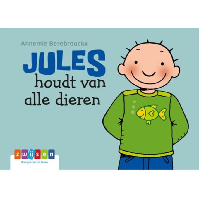 Jules Houdt Van Alle Dieren - Jules Kartonboekje - Annemie Berebrouckx