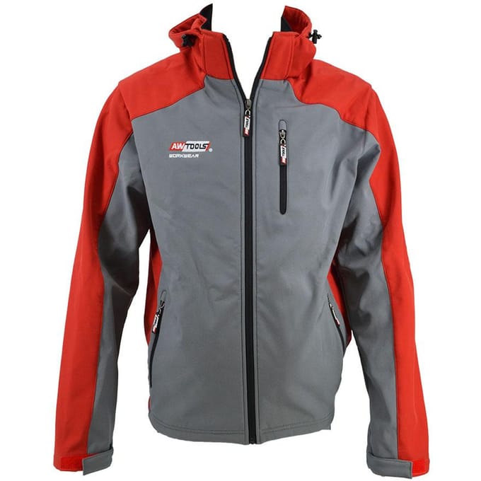 Awtools AW02702 - Softshell Werkjas - L - Wind- en Waterdicht