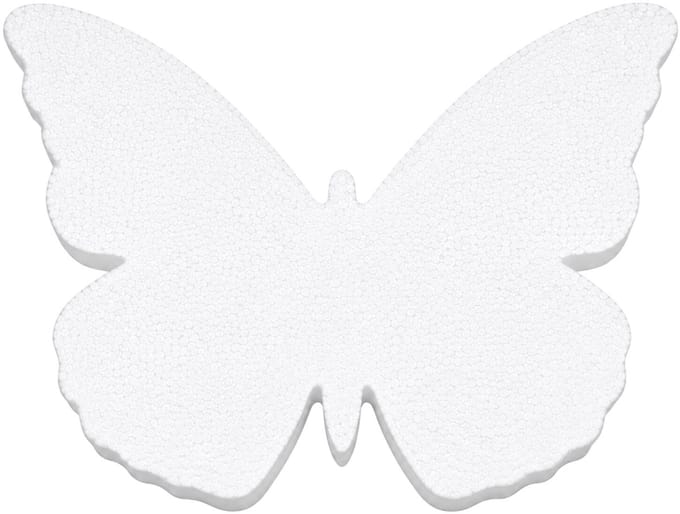 Piepschuim vormen - vlinder - 1x - H30 x B41 cm - styropor hobby / DIY vorm - basis knutselfiguren