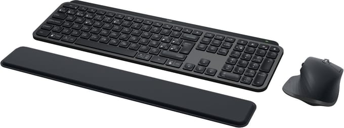 Logitech MX Keys Combo for Business - Keyboard and mouse set - Spaans - Zwart