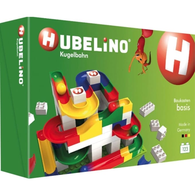 Hubelino Knikkerbaan Basis 123-delig Knikkerbanen