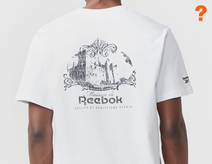 Reebok Maison T-Shirt - size? exclusive, wit