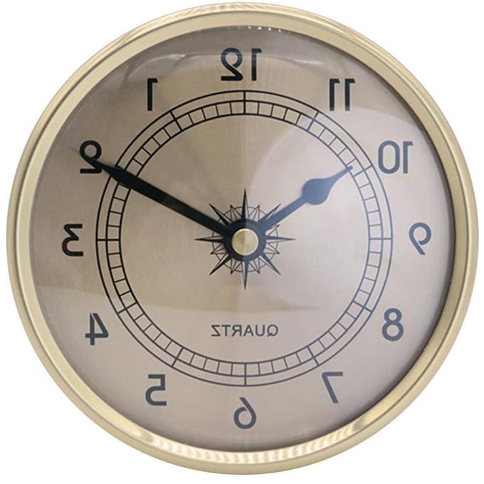 Hygrometer Thermometer - Barometer Klok - Binnen Buiten - Metalen Frame - 90 mm - Zilver