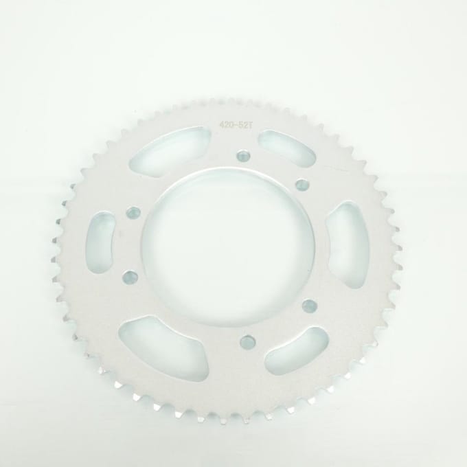 Achtertandwiel Teknix voor Peugeot 50 XP6 SM 52 tanden spoed 420 Nieuw