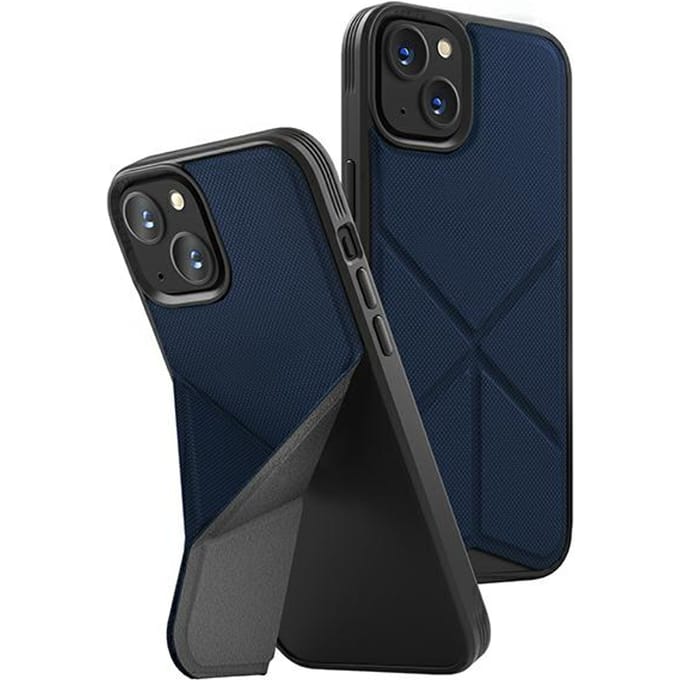 UNIQ Transforma iPhone 14 Plus / 15Plus 6.7  Magclick Oplaadhoes blauw/elektrisch blauw
