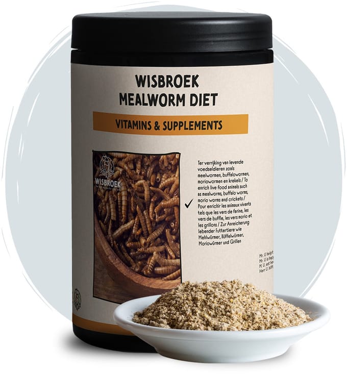 Wisbroek Mealworm Diet (750 gram)