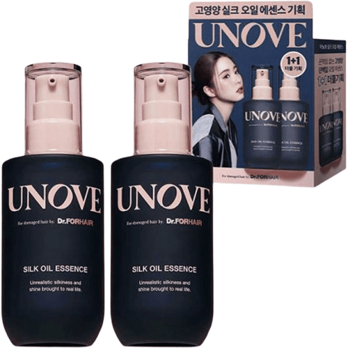 Unove Silk Oil Essence Dubbelpak 2 x 70 ml