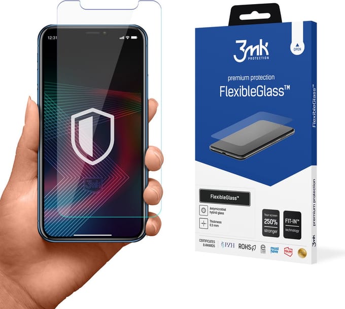 Hybride glas 3MK Apple iPhone Xr - FlexibleGlass™