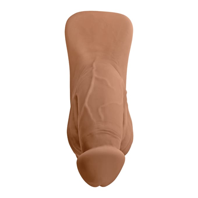 Evolved Gender X 4 inch Packer, Mocca - beige