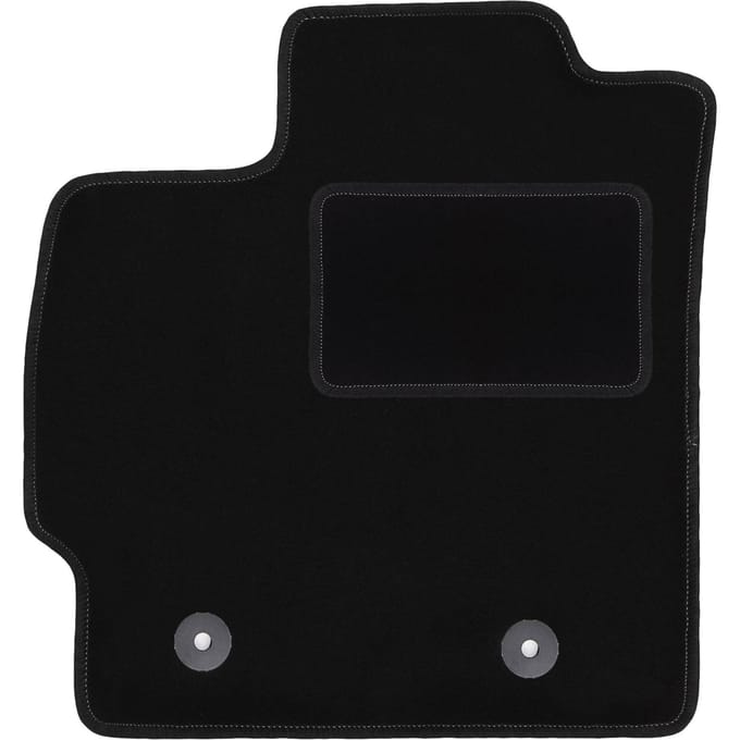 Bestuurdersmat zwart voor: Toyota Prius III hatchback (2009-2011)