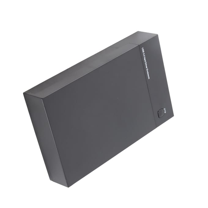 Mobiele Harde Schijf Behuizing USB3.0 Desktop Harde Schijf Behuizing voor 2.5in 3.5in Seriële HDD SSD (Niet UK Plug gray