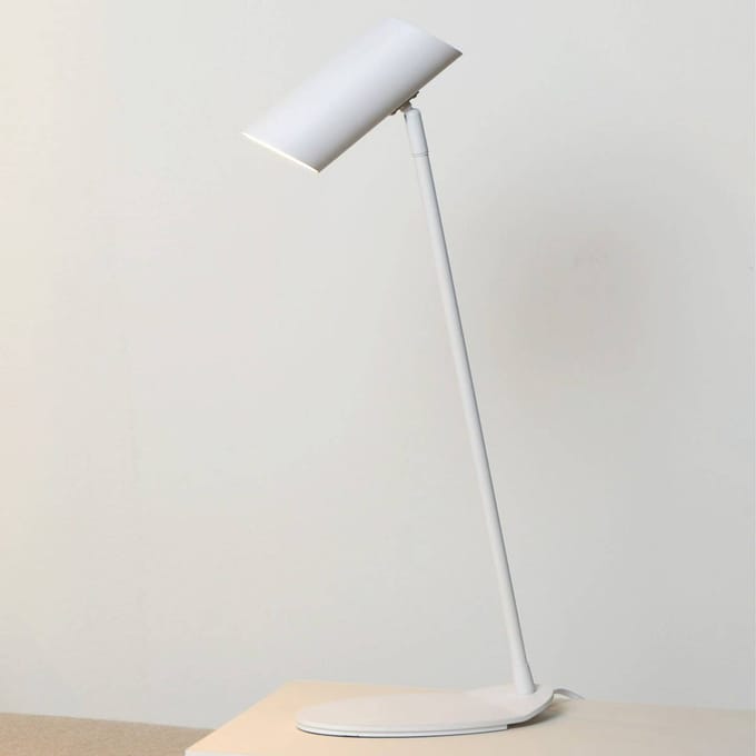 Lucide HESTER - Bureaulamp - 1xGU10 - Wit