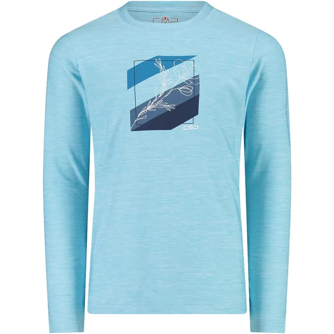 Meisjes-T-shirt met lange mouwen CMP