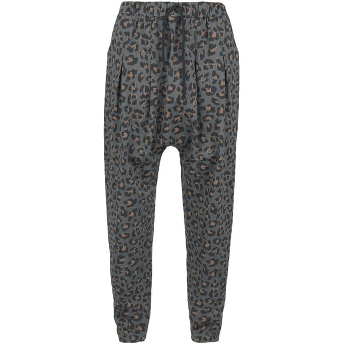 R.E.D. Rock-Engineered Design Blauw/grijze basic vrijetijdsbroek in loose fit - Dames - M
