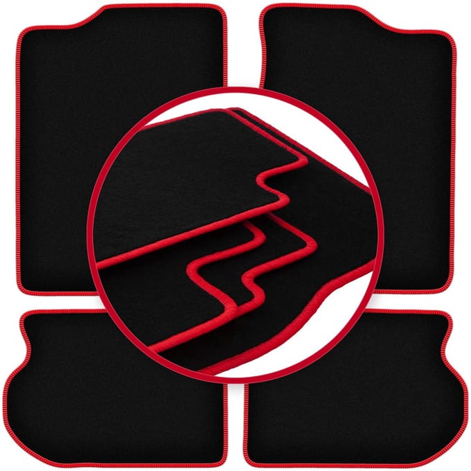 CARLUX-RED automatten voor: Suzuki Vitara I off-road (1988-1997)