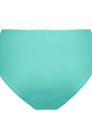 Hunkemöller Dames Lingerie Hoge slip Diva - Groen - maat S