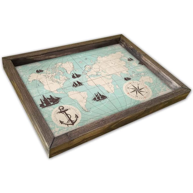 Dienblad World Map | Heritage