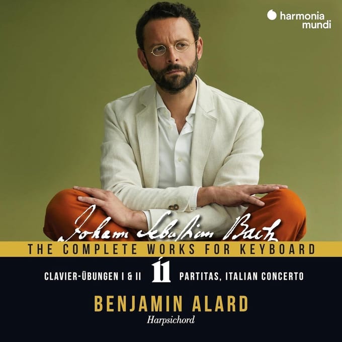 Benjamin Alard - J. S. Bach: The Complete Works For Keyboard (3 CD)