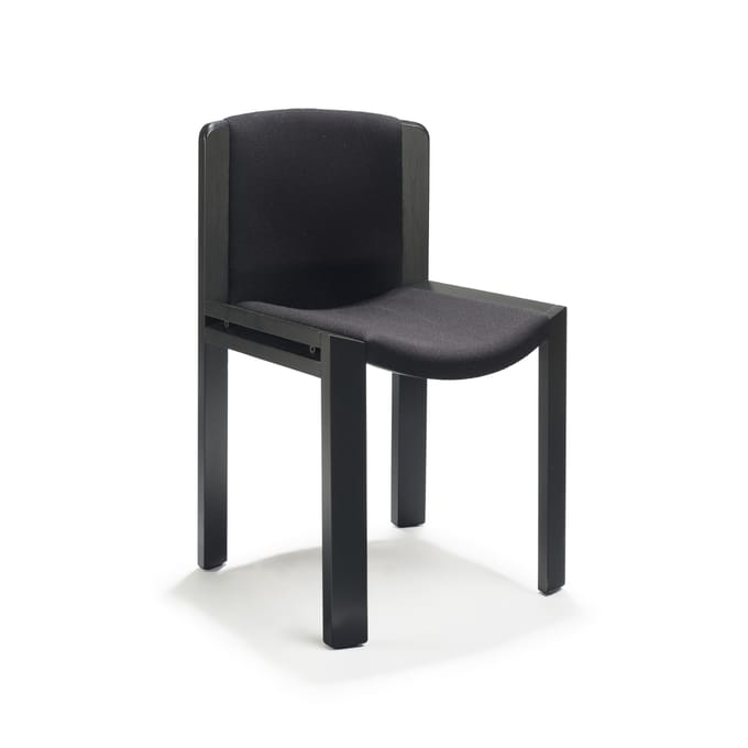 Karakter Chair 300 Eetkamerstoel - zwart gelakt eiken/Remix 183
