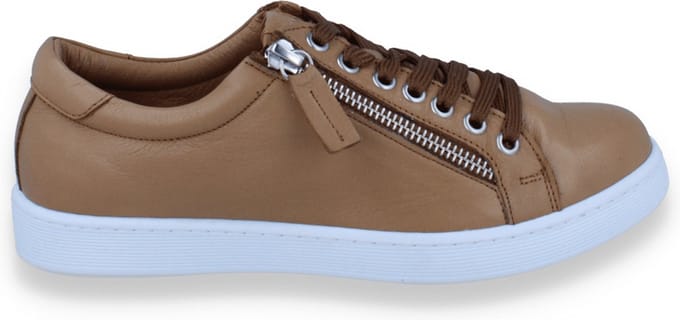 Andrea Conti Dames Sneaker Brandy | Cognac | Maat: 39