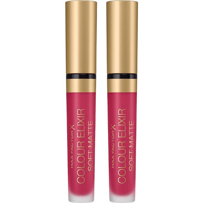 2 x Max Factor Colour Elixir Soft Matte Liquid Lipstick - 025 Framboos