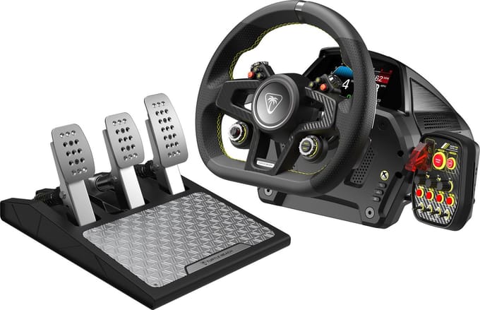Turtle Beach VelocityOne Race - Universeel stuur- en pedaalsysteem - Xbox Series X|S, Xbox One, Windows 10/11
