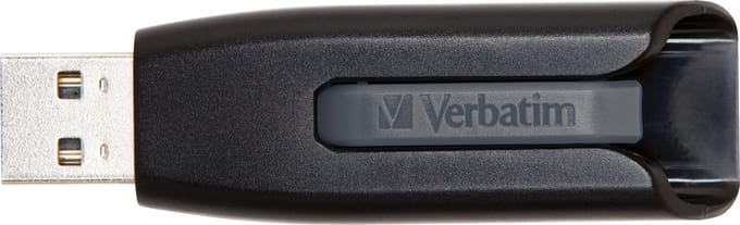 Verbatim V3 USB-stick 256 GB Zwart 49168 USB-A 3.2 Gen 1