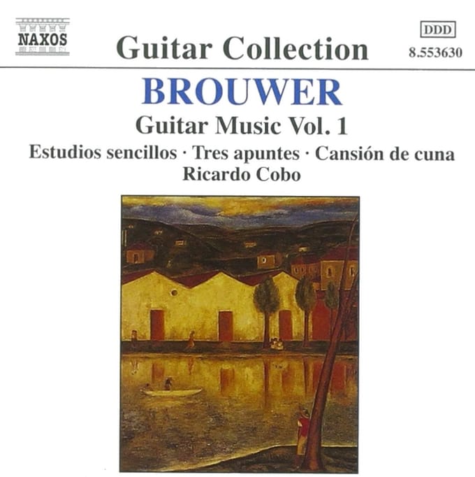 Ricardo Cobo - Brouwer: Guitar Music 1 (CD)