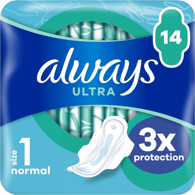 Always Ultra Day - Maandverband - 1 Normal With Wings - 14st