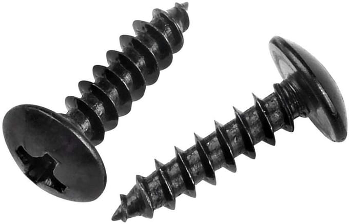 Solidchoice - Set van 50/100 Zelftappende Houtschroeven van Carbonstaal