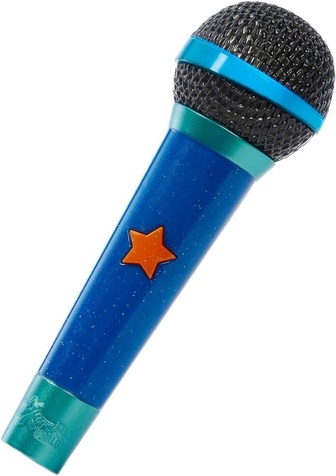 Microfoon Met Licht - Speelgoed Microfoon - Zingen En Rapperen - Met Licht En Geluid - 7.75 Inch