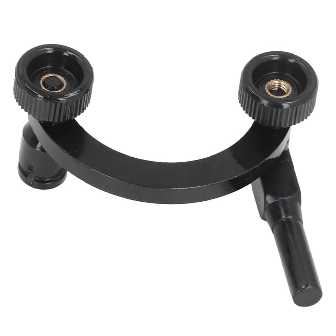 Support de comparateur à cadran Support de test Support de fixation en forme d'arc Trou de 6 mm Tige de 8 mm