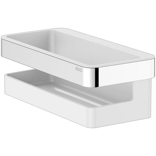 Keuco Collection Moll - Planchet, lengte 24 cm, wit/chroom 12758010000