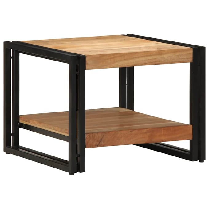 vidaXL - Salontafel - 50x50x38 - cm - massief - acaciahout