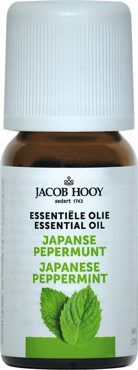 Jacob Hooy Japanse Pepermunt - 10 ml - Etherische Olie