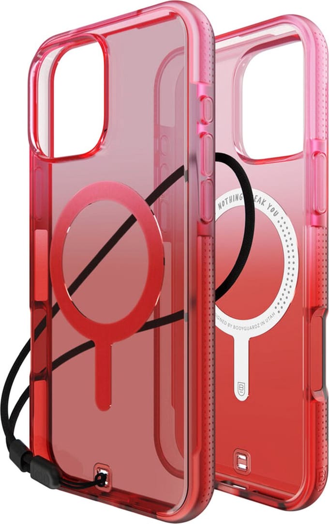 BodyGuardz Ace Pro MagSafe Backcover voor de iPhone 16 Pro Max - Oranje