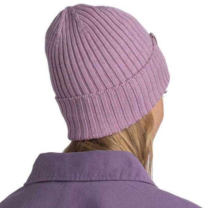 Buff Gebreide uniseks Norval muts (Roze)
