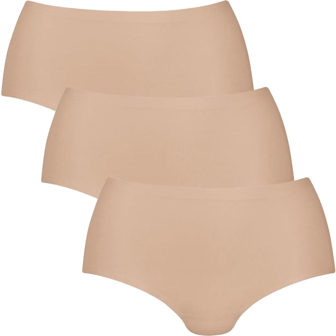 Anita - Essential High Waist+ 3-Pack - Desert