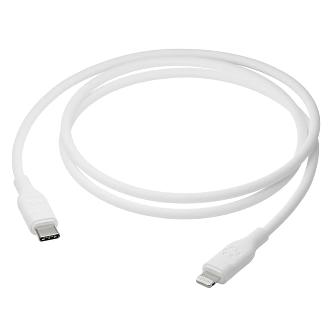 dbramante1928 re-charge - Oplaadkabel - USB-C naar geschikt voor Lightning - 1,2 meter - Wit