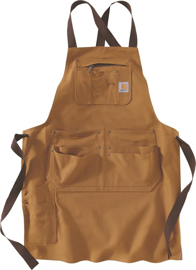 Carhartt Duck Schort Bruin