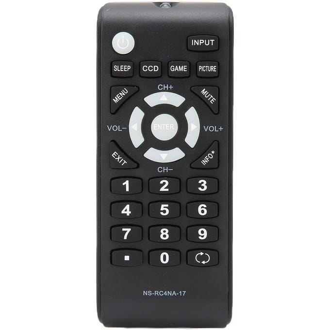 Télécommande TV LCD de Remplacement Convient pour Insignia NS ?24D310NA17 NS ?24D510MX17 NS ?24D510NA17 black