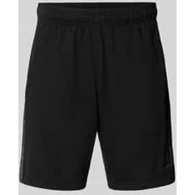 Sweatshorts met logo en elastische band