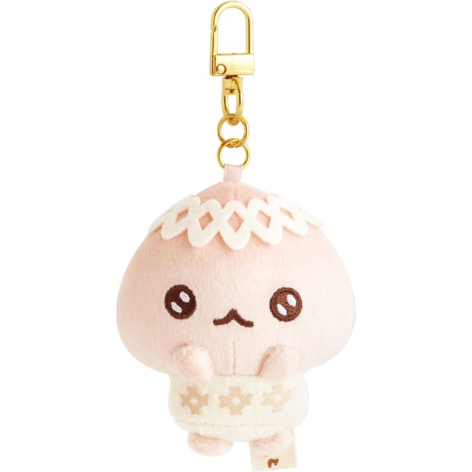 Uso Tantei Tomanto Plush Toy Bag Charm Keyring Momochan - 75×70×45mm